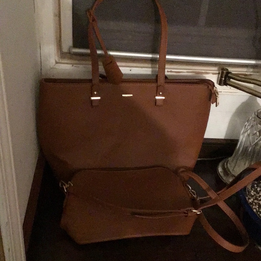 Brown Purse set